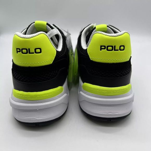 Polo Ralph Lauren Men's Jogger Shoes Black Volt Size US 11 New - Picture 6 of 6